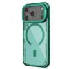 NILLKIN Iceblade CamProp For iPhone 17 Pro Magnetic Case Clear Lens Lid Kickstand PC TPU Phone Cover