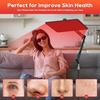 Red Light Therapy for Body and Face, Infrared Light Therapy Lamp with Stable Stand, 660nm Light, 850nm 940nm Light Therapy Device at Home
