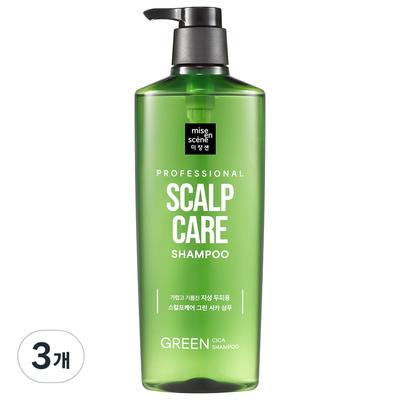 Mise-en-scène Σαμπουάν Green Cica για Φροντίδα του Τριχωτού, 680ml, 3 τεμ.