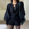 Navava Puff Long Sleeve Knit Sweater Nk2514
