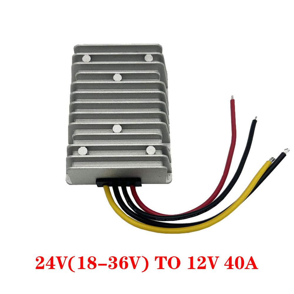 24V 36V 48V 60V 72V 18-90V to 12V 10A 20A 30A 40A DC DC Converter Step Down Voltage Regulator Transformer Car Power Supply