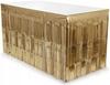 Foil Skirting Table Edge Decoration Gold Fringe Birthday 0.8X3M