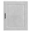 Kitchen Wall Cabinets 2 pcs Porto Concrete Grey Particleboard