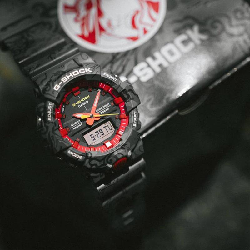 CASIO Men 48.6mm Black Watch GA-800CG-1A GA-800CG-1A