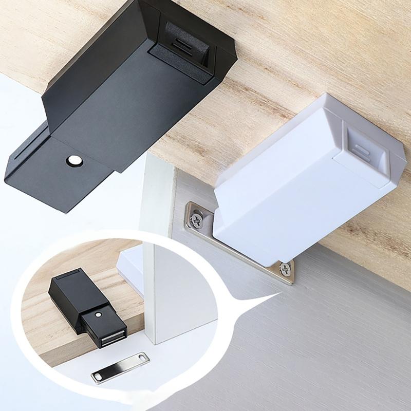 Robusto ABS Portatile Magnetico Push-to-Open Accessorio per Ferramenta per Mobili per Nascondere Ante e Cassetti in Colore Elegante