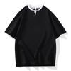 Thin Breathable V-neck Short-sleeved T-shirt Men's Sports Half-sleeved T-shirt Top