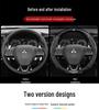3D embosovaný potah volantu Mitsubishi: Celoroční, Protiskluzový, Prodyšný, Unisex střih.