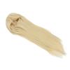 Women Long Blonde Wig with Bangs Synthetic Secure Fit Heat Resistant Fluffy Pale Gold Cosplay Long Blonde Wig