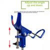 Auto Locking Fishing Rod Holder 360 Degree Adjustable Fishing Poles Stand Outdoor Fishing Equipment Easily Install