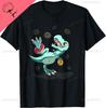 Dinosaur Donut Dino Doughnut Birthday Kids Trex Tshirt Print Original Design Gifts T Shirts Y2k Harajuku Camiseta Hombre