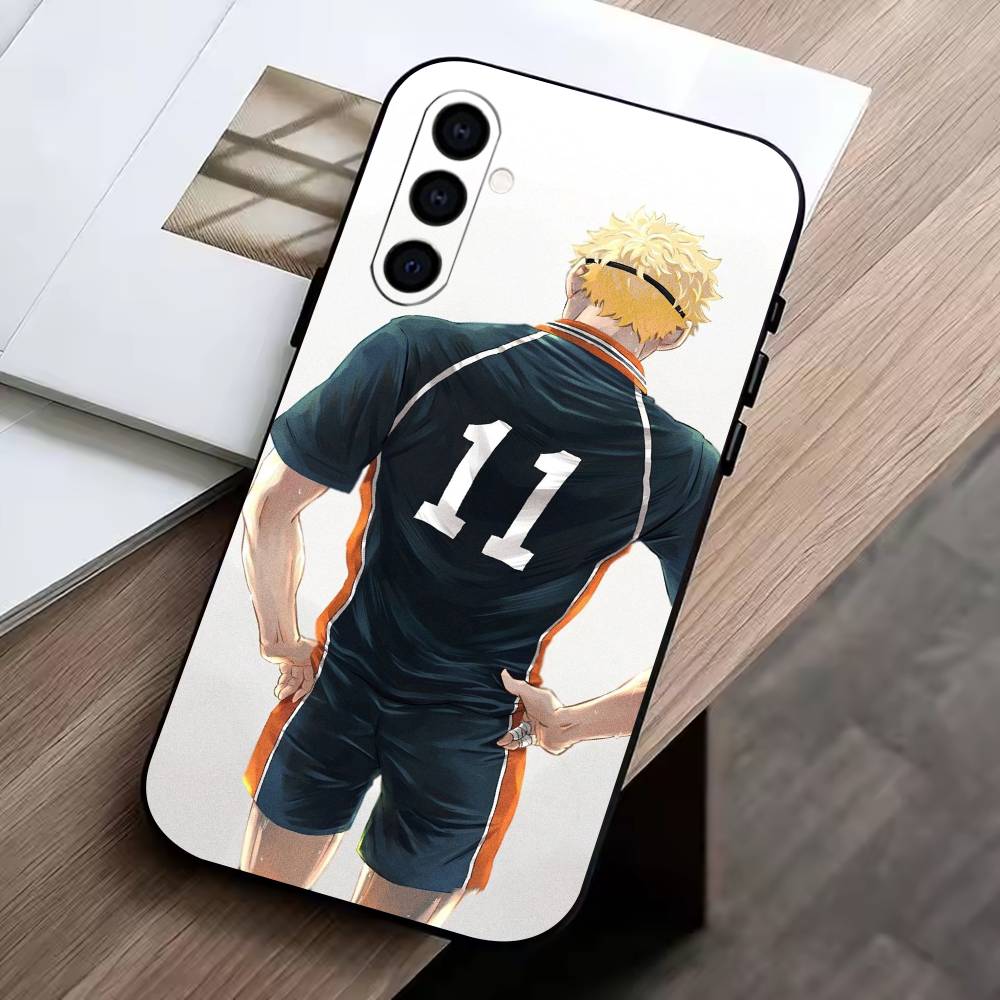 T-Tsukishima K-Kei Phone Case For Samsung Galaxy A73,A72,A71,A70,A53,A52,A51,Others Soft Black Cover