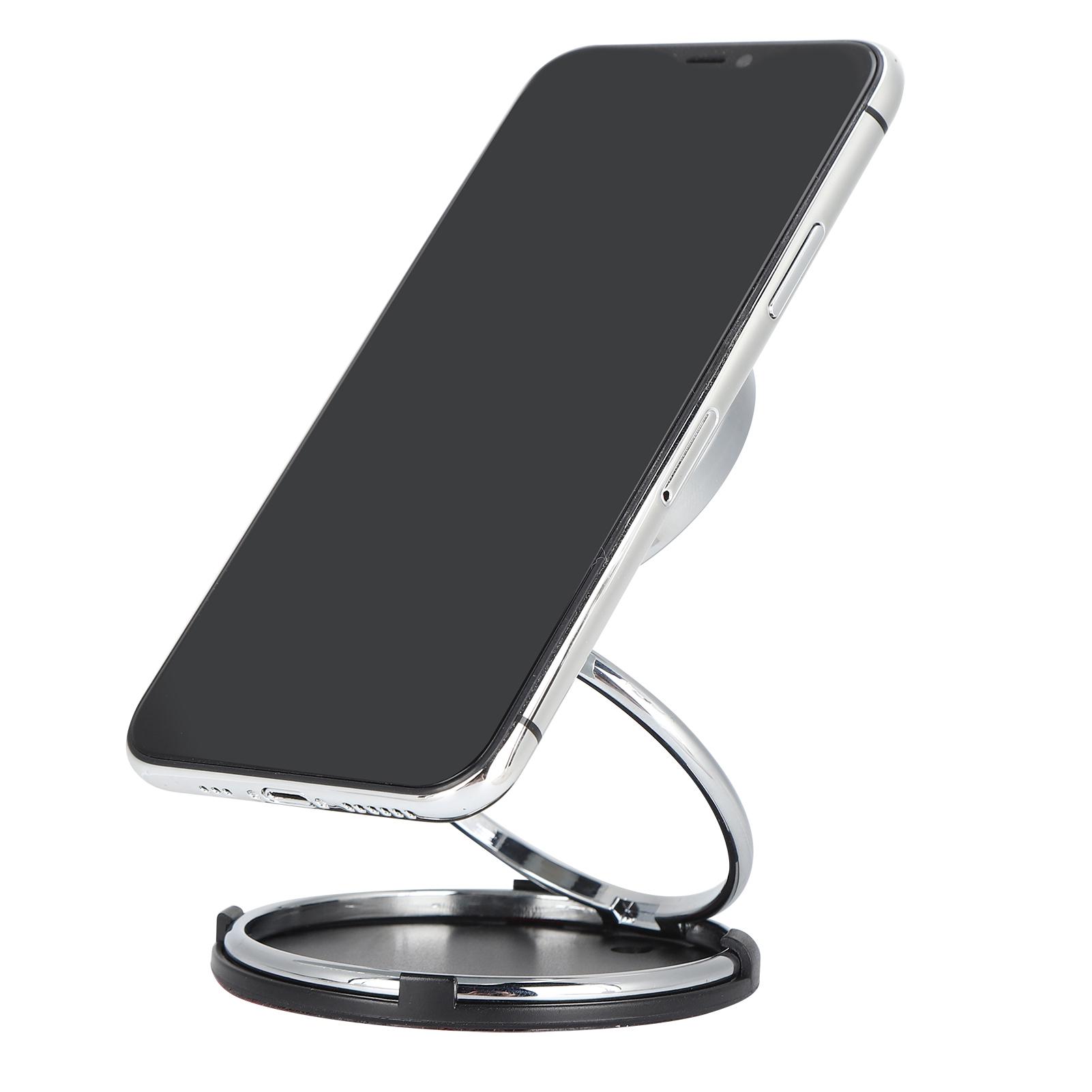 Magnetic Phone Car Holder Windshield Foldable Ring Phone Mount 180 degrees  Rotation Ring Phone Stand for Desk