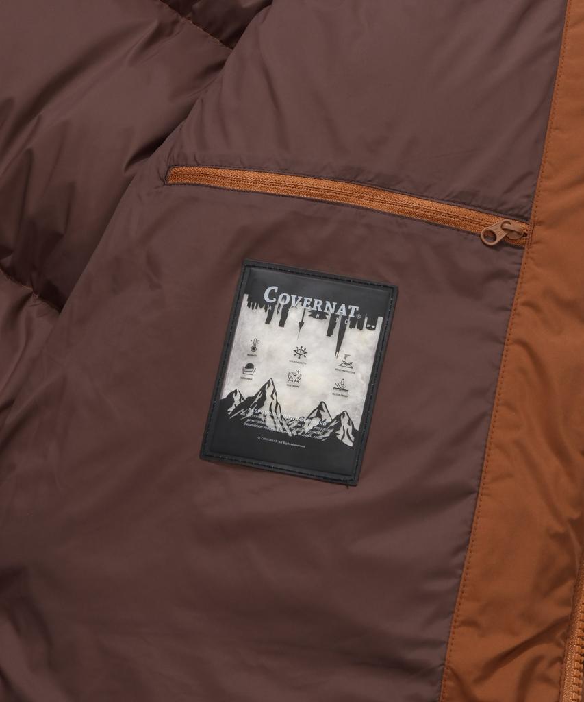 Covernat 24Fw Rds Civic Origin Short Puffer Brick