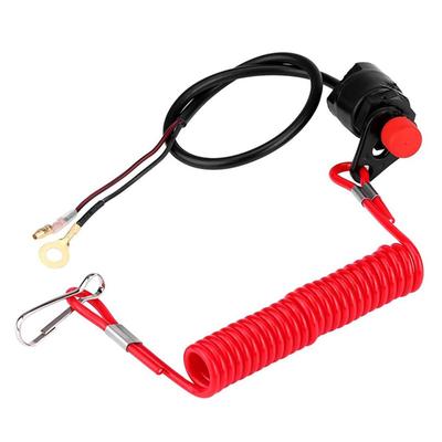 Engine Stop Switch, Outboard Motor Kill Switch, Ignition Emergency Kill Stop, Car, Motorcycle, Emergency