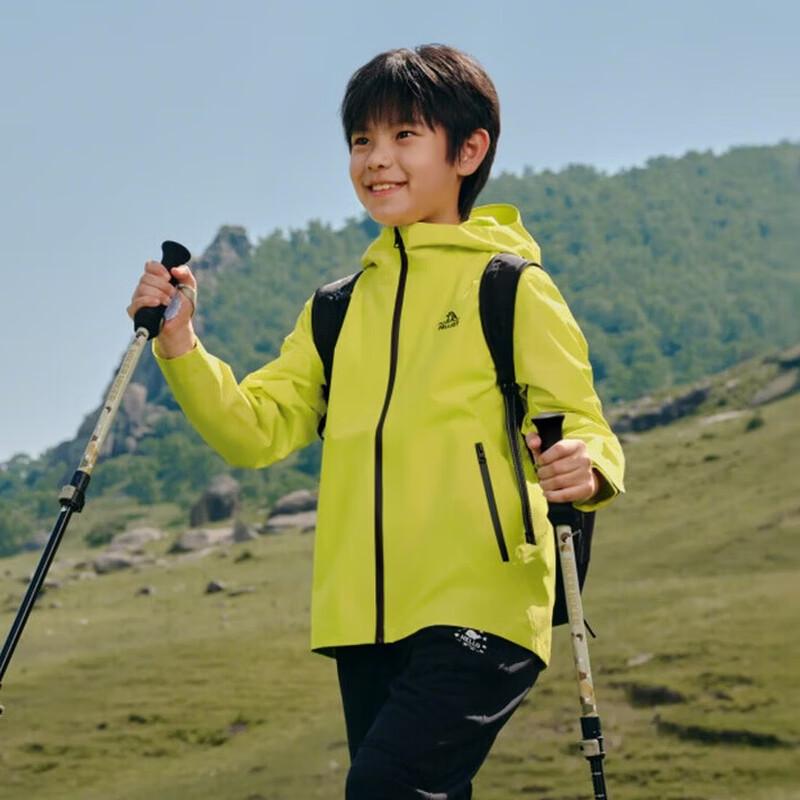 Pelliot Little Rock Shell Unisex Kids  Single Layer Outdoor Jacket 130