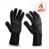 1Pc Bbq Gloves High Temperature Resistance Oven Mitts 500 800 Degrees Fireproof Barbecue Heat Insulation Microwave Gloves