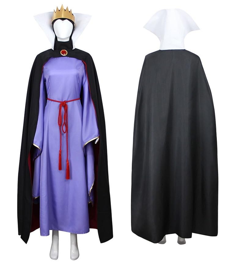 [Housaku Co., Ltd.] Wicked Queen Snow White Queen Witch Stepmother Cosplay Costume Medieval Aristocratic Elegant Halloween School Festival Festival Co