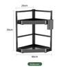 Carbon Steel Seasoning Rack 2/3 Layer Storage Rack Household Condiments Rack  Kitchen Organizer