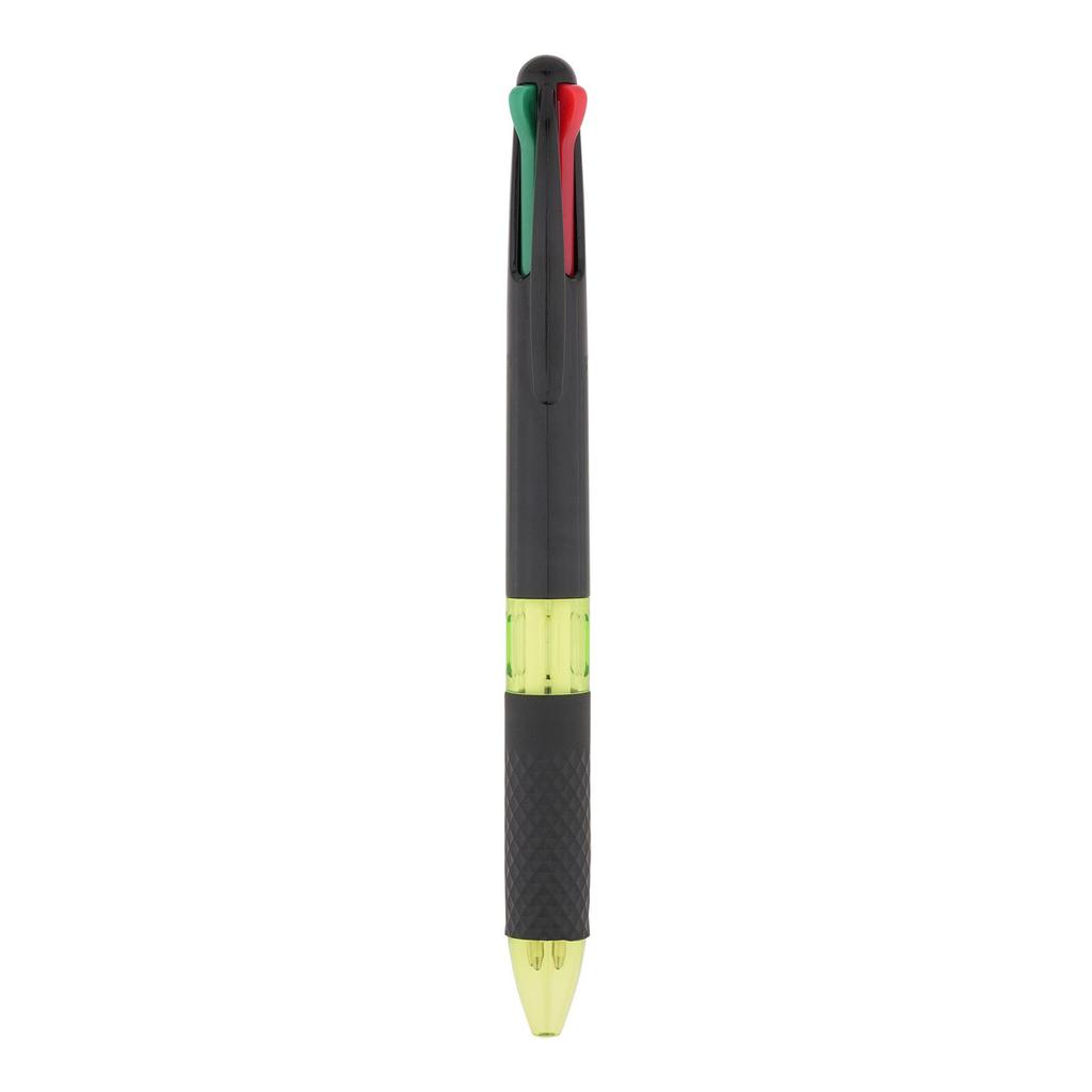 4-in-1 Multi-Color Ballpoint Pen, 0.7mm, High-Value Multifunctional Office Writing Tool