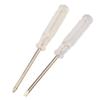 Dual Pack of Miniature Screwdrivers Size 3 74Inch Perfectly Compact