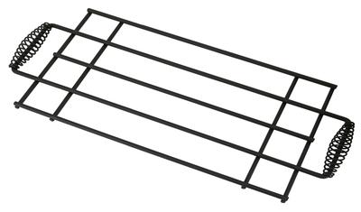 Captain Stag Camping Barbecue Bonfire Grates (Compatible with Bonfire Stands, Stoves, and Grills) Black, 570 X 230mm (UG-3252)