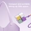 Pill Box Weekly Organizer with Independent Compartments Pill Case Spill-Proof Compact Container for Pockets Small Bags