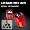 4Pcs Metal Alloy Wheel Tire Air Valve Dust Caps Rim Accessories For Chery Tiggo 2 3 4 5 7 Pro 8 T11 5X Amulet Fora QQ IQ Fulwin LL2