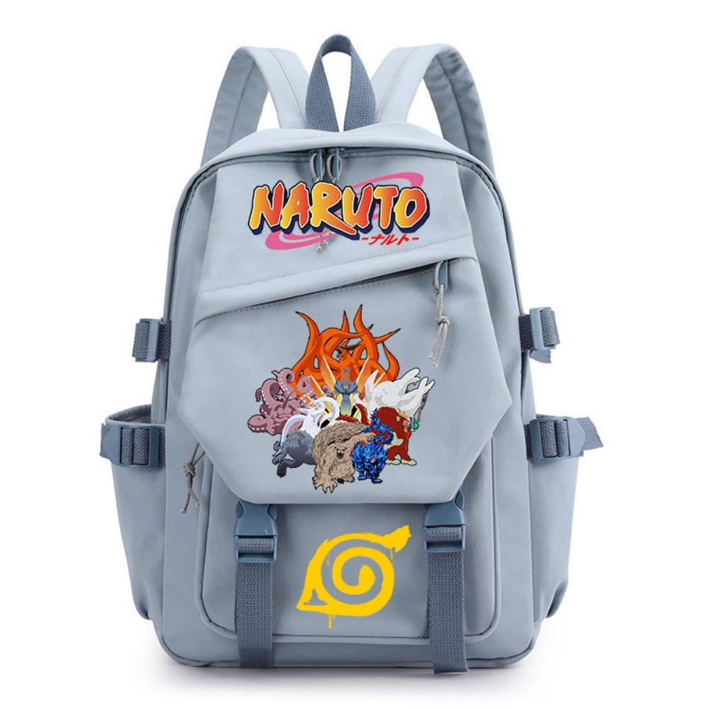 Anime Naruto Schoolbag Children's Backpack Elementary School Bag Boys and Girls Junior High School Students College Students Campus Backpack