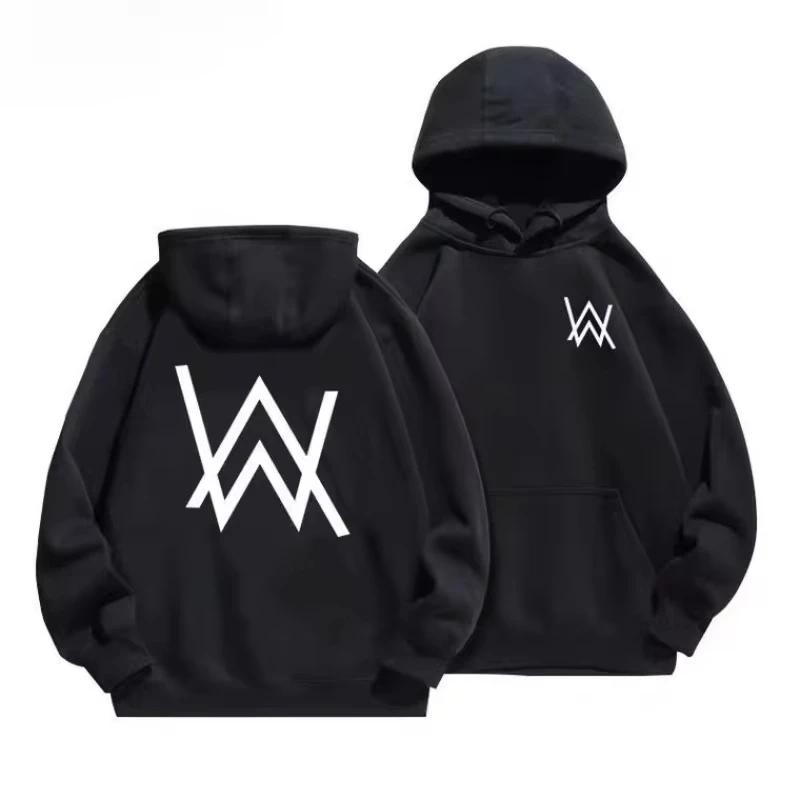 Alan Walker Damen Mode Hoodies Print Pullover Kapuzenpullover Musik Rapper Hip Hop Jogginghosen Sänger Sweatshirt für Fans Herren Oberteile
