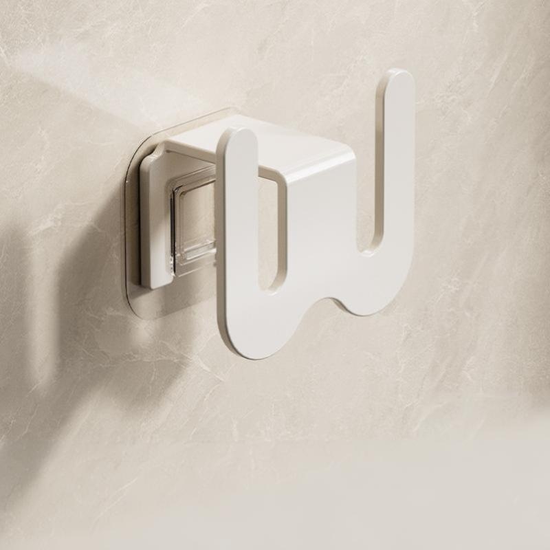 Bathroom Slippers Rack Slippers Storage Wall Mounted Shoe Storage Rack Hole-Free Storage Hook Door Slippers Rack