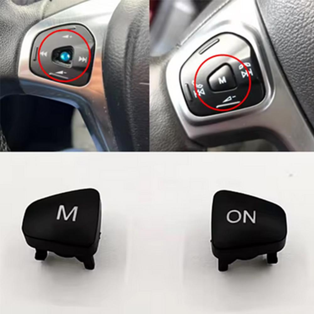 

2pcs Audio Volume Steering Wheel Button Cruise Control For Ford 2013 - 2015