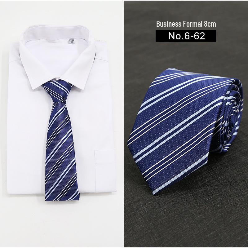 Men's Formal Business Casual Solid or Striped Tie