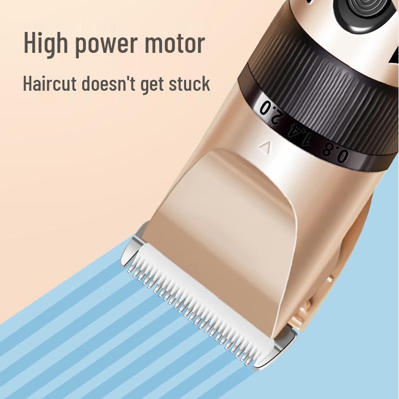 Rechargeable Silent Electric Clippers: For Men, Babies, and Pets
