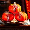 Ceramic Lucky Persimmon Festive Ornament