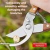Professional Pruning Shears Multi-purpose Garden Trimming Fruit Picking Branch Tree Cutting Tools Stainless Steel Scissors