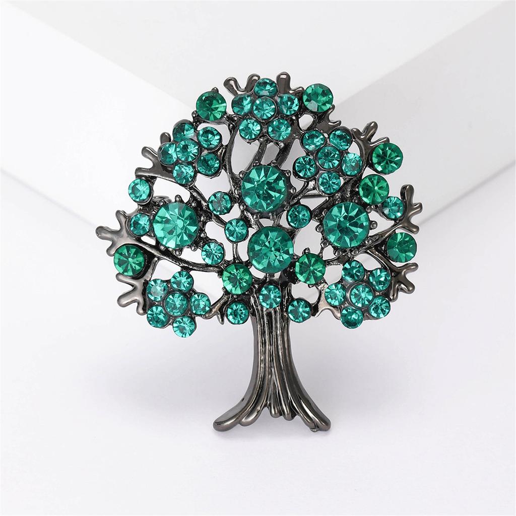 Elegant Tree Of Life Brosje Pin Distinctive Tree of Life Klær Lapel Pin Essential Fashion Brosje Accessory