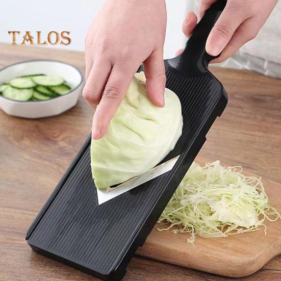 Cabbage Shredder Manual Food Vegetable Slicer Grater Stainless Steel Kitchen Gadget for Salads Potato Cucumber Carrots Cheese Onion