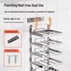 Foldable Multi-layer Stainless Steel Kitchen Prep Rack