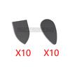 MOC Military Building Blocks Medieval Soldiers Knight Figures Weapons Accessories Witc Hat Helmet Shield Spear DIY Brick Toy T10