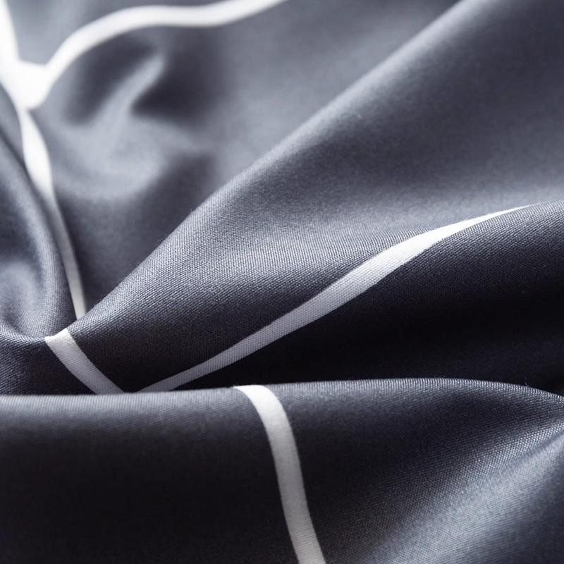 Winter Single Bed Sheet and Quilt Cover Set - 1.5m, Washed Cotton, Includes Pillowcase, Dormitory Style