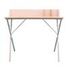 MODERN DESK Brico white loft WITH TWO COMPARTMENTS