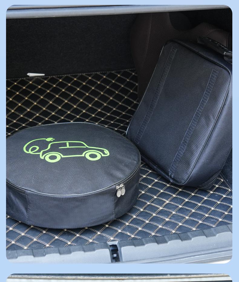 Universelle Aufbewahrungstasche für EV-Ladekabel und Kofferraum-Organizer