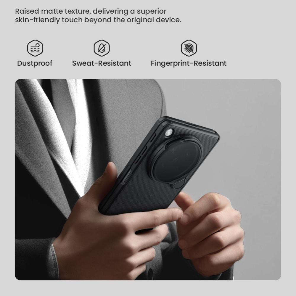 Nillkin for OPPO Find N6 Case Super Frosted Shield Prop Magnetic Cover Camera Flip Mount Ultra Thin Matte PC Anti Shockproof Back Cover