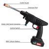 1500W 88VF Water Gun Spray Cleaner for 18V Battery Car Wash Washer Guns Wireless High Pressure 15000mAh Foam Generator