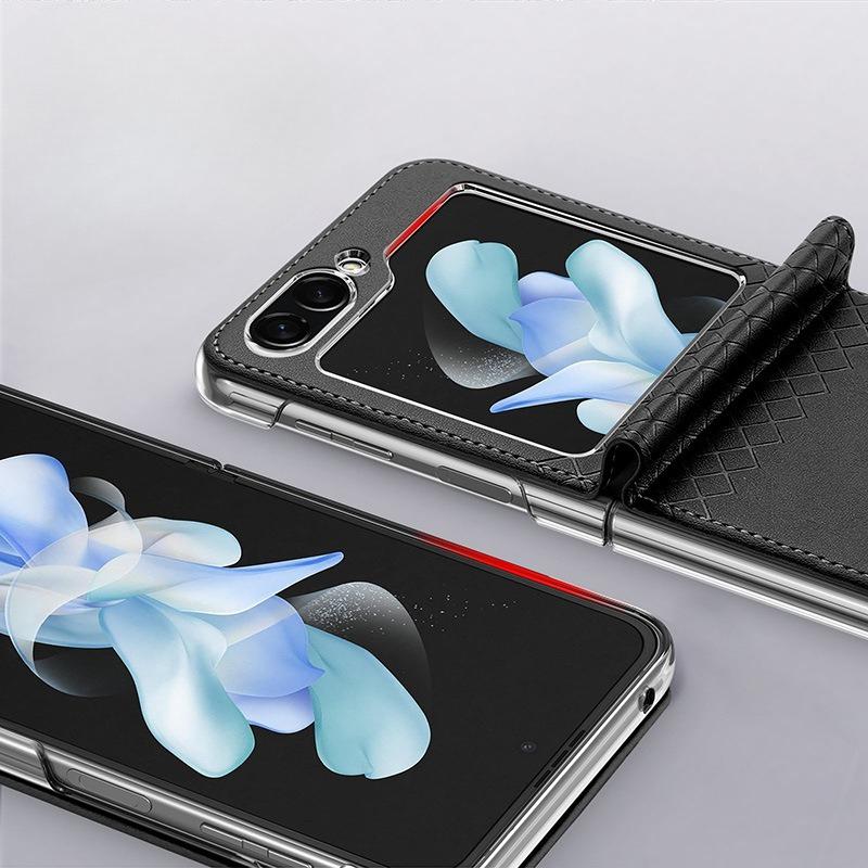 Adatto per Custodia per Cellulare con Schermo Pieghevole Samsung Z Flip7 Custodia Protettiva Fashion Flip6 All-Inclusive Custodia
