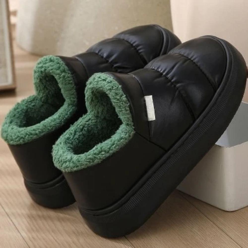 

прибуття водонепроникні жіночі снігоступи з ПУ-шкіри теплі короткі хутряні черевики на щиколотку жіноче зимове взуття жіноче великий великий розмір 41 45 44-45