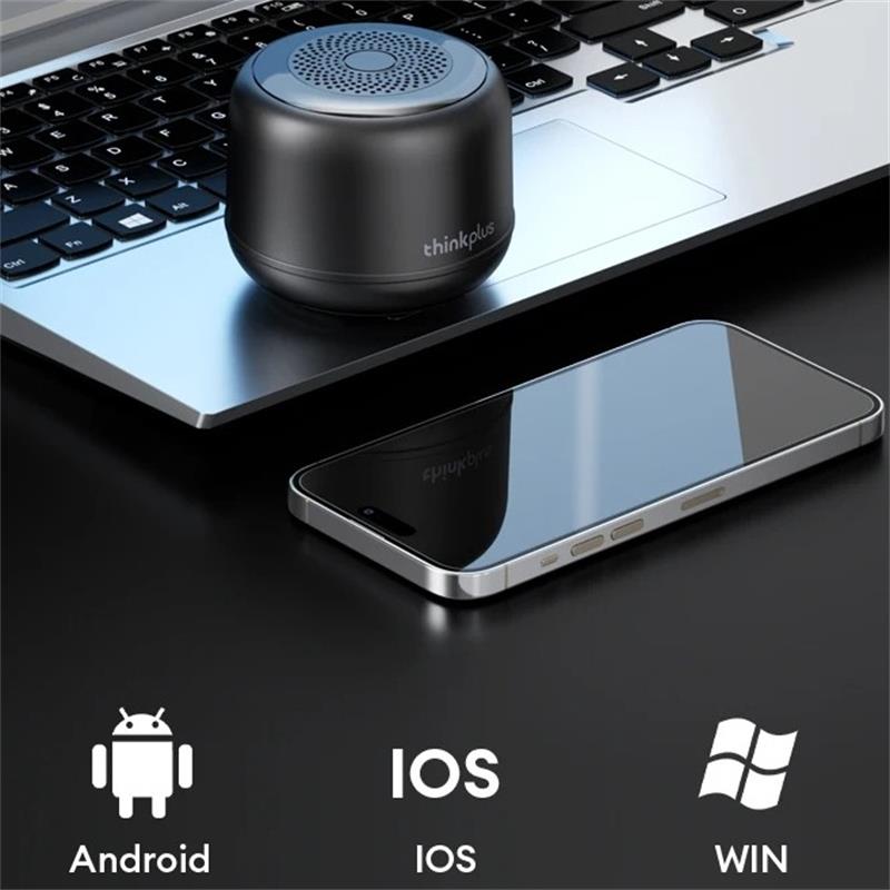 New Lenovo K14 Portable Hifi Bluetooth5.4 Wireless Speakers Pair Two Speakers Via TWS for Stereo Sound Subwoofer Speaker