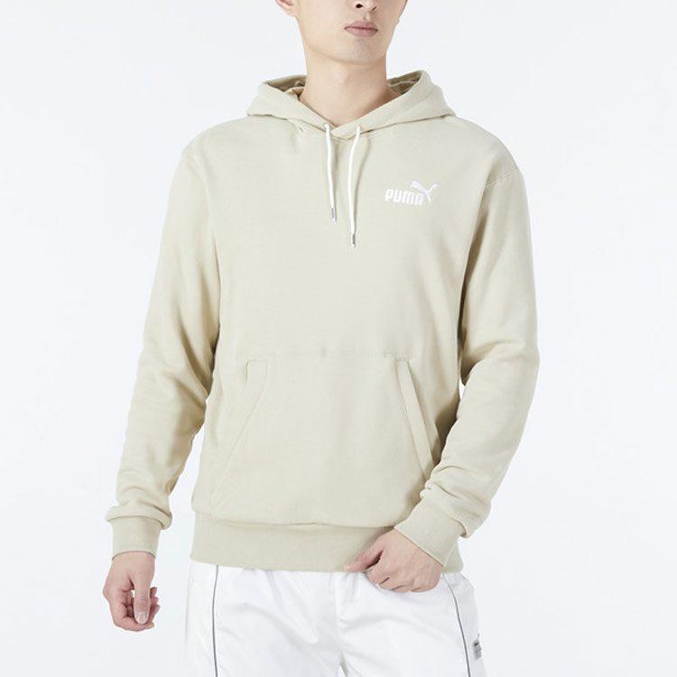PUMA Sweatshirts Men's Ecru Hooded Moderate 849585-64