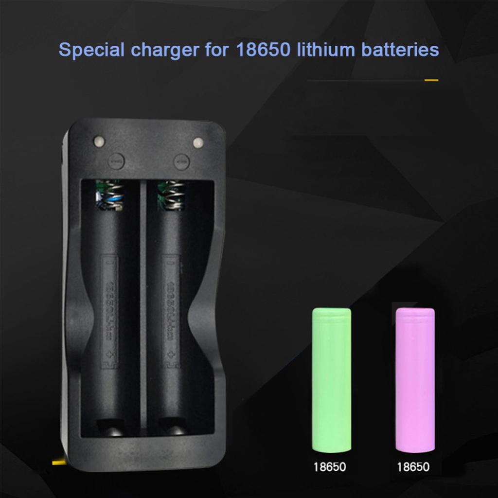 MS-202A Li-ion Battery Charger 18650 Rechargeable Battery Charging Dock Base Independent Circuit Designed with Indicator