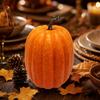 Artificial Pumpkin Decoration Seasonal Ornamental Model Compact for Mantel Décor